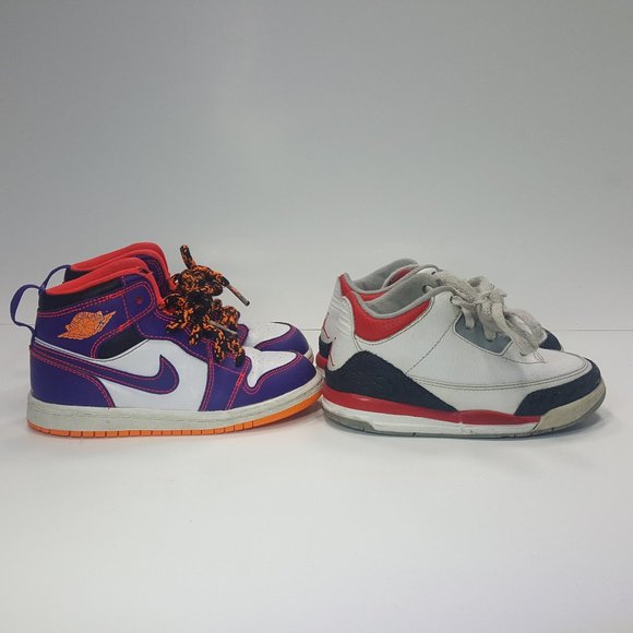 Air Jordan 1 and jordan 3 size 9c - Picture 1 of 13